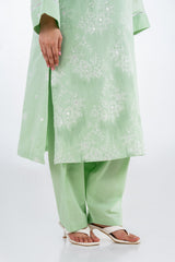 UAE- 3PC Swiss Voile Embroidered Suit
