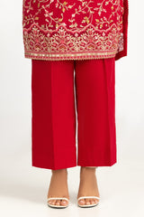 UAE-3PC Chiffon Embroidered Suit IUSTKSD-765