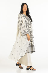 UAE-3PC Dyed Embroidered Swiss Voile Suit IUSTKSD-596