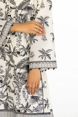 UAE-3PC Dyed Embroidered Swiss Voile Suit IUSTKSD-596