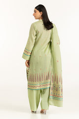 UAE-3PC Dyed Jacquard Suit IUSTKSD-1094