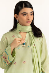 UAE-3PC Dyed Jacquard Suit IUSTKSD-1094