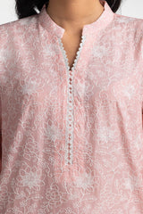 UAE-3PC Lawn Embroidered Suit IUSTKSD-593