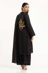 UAE-3PC Jacquard Embroidered Suit IUSTKSD-922