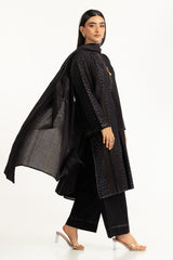 UAE-3PC Jacquard Embroidered Suit IUSTKSD-922