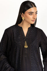 UAE-3PC Jacquard Embroidered Suit IUSTKSD-922