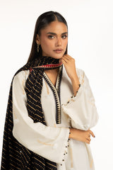 UAE-3PC Jacquard Embroidered Suit IUSTKSD-951
