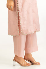 UAE-3PC Jacquard Embroidered Suit IUSTKSD-987