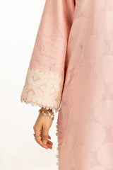UAE-3PC Jacquard Embroidered Suit IUSTKSD-987