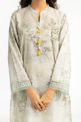 UAE-3PC Jacquard Printed Suit IUSTKSD-683