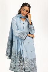 UAE-3PC Jacquard Suit IUSTKSD-1105