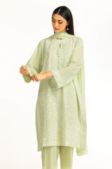 UAE-3Pc Lawn Embroidered Suit IUSTKSD-1002