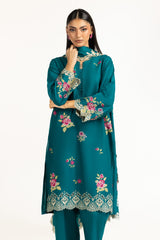 UAE-3Pc Lawn Embroidered Suit IUSTKSD-509