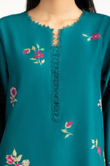 UAE-3Pc Lawn Embroidered Suit IUSTKSD-509