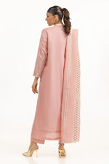 UAE-3PC Lawn Embroidered Suit IUSTKSD-734