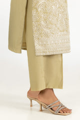 UAE-3PC Lawn Embroidered Suit IUSTKSD-768