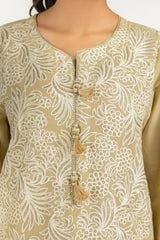 UAE-3PC Lawn Embroidered Suit IUSTKSD-768