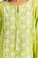UAE-3PC Lawn Embroidered Suit IUSTKSD-787