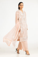 UAE-3PC Lawn Embroidered Suit IUSTKSD-788