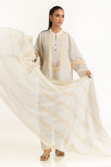 UAE-3Pc Lawn Embroidered Suit IUSTKSD-868