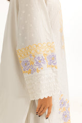 UAE-3Pc Lawn Embroidered Suit IUSTKSD-868