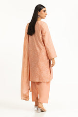 UAE-3PC Lawn Lacquer Printed Suit IUSTKSD-586