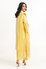 UAE-3PC Lawn Lacquer Printed Suit IUSTKSD-712