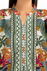 UAE-3Pc Lawn Printed Suit IUSTKSD-1044