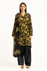UAE-3PC Lawn Printed Suit IUSTKSD-1054