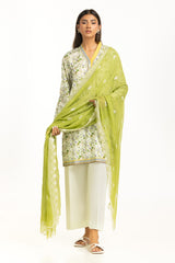 UAE-3PC Lawn Printed Suit IUSTKSD-1057
