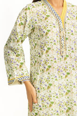 UAE-3PC Lawn Printed Suit IUSTKSD-1057