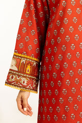 UAE-3PC Lawn Printed Suit IUSTKSD-1060