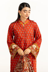UAE-3PC Lawn Printed Suit IUSTKSD-1060