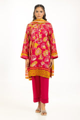 UAE-3PC Lawn Printed Suit IUSTKSD-1093