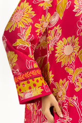 UAE-3PC Lawn Printed Suit IUSTKSD-1093