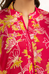 UAE-3PC Lawn Printed Suit IUSTKSD-1093