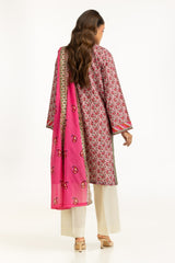 UAE-3PC Lawn Printed Suit IUSTKSD-1122