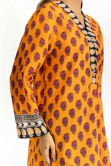 UAE-3PC Lawn Printed Suit IUSTKSD-1133
