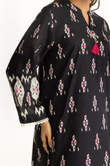 UAE-3PC Lawn Printed Suit IUSTKSD-1156