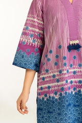 UAE-3PC Lawn Printed Suit IUSTKSD-1164