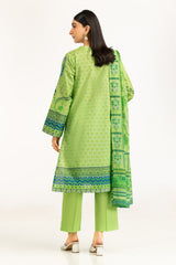 UAE-3PC Lawn Printed Suit IUSTKSD-1165