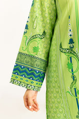UAE-3PC Lawn Printed Suit IUSTKSD-1165