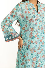 UAE-3PC Lawn Printed Suit IUSTKSD-1174