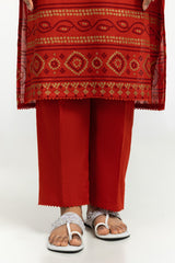 UAE-3PC Lawn Printed Suit IUSTKSD-554