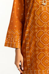 UAE-3PC Lawn Printed Suit IUSTKSD-572