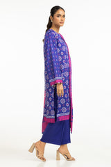 UAE-3PC Lawn Printed Suit IUSTKSD-589