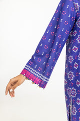 UAE-3PC Lawn Printed Suit IUSTKSD-589