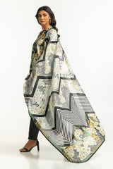 UAE-3PC Lawn Printed Suit IUSTKSD-676