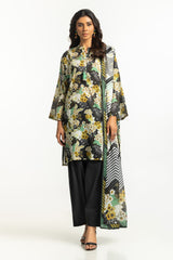 UAE-3PC Lawn Printed Suit IUSTKSD-676