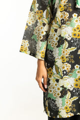 UAE-3PC Lawn Printed Suit IUSTKSD-676